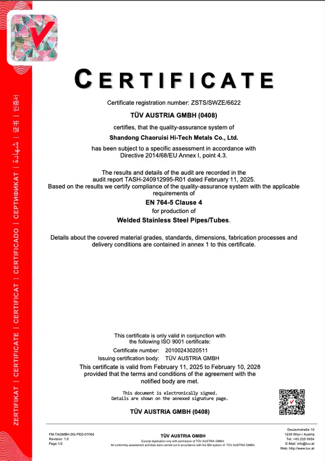 GMBH Certification
